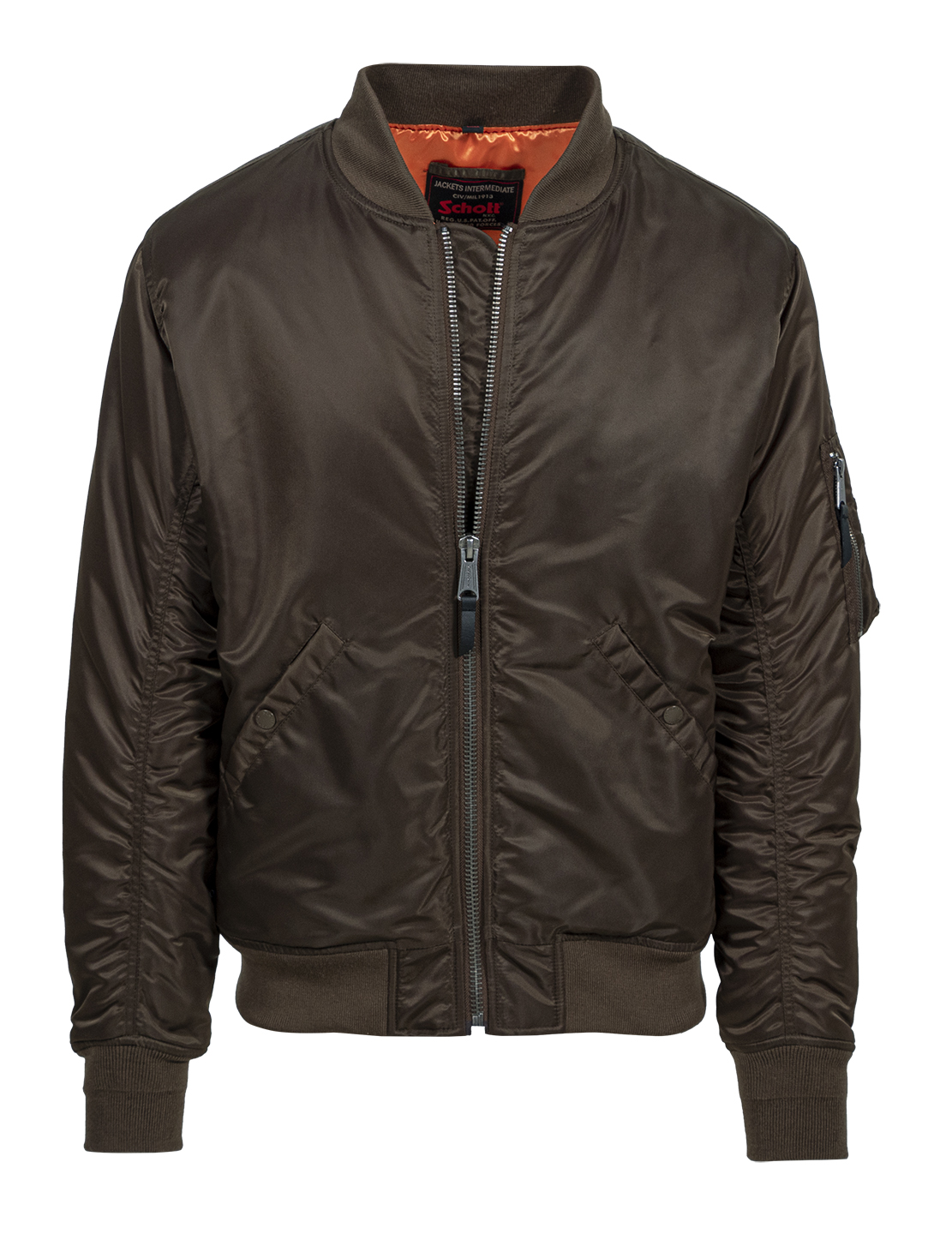Schott N.Y.C. 9628 Men's Nylon Flight Jacket - BikersDen